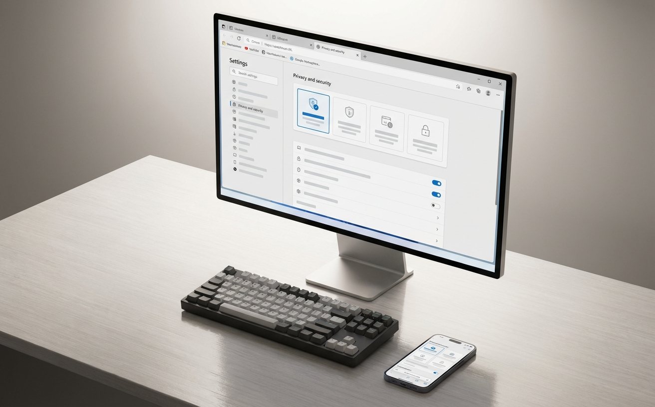 谷歌浏览器安全中心与隐私保护拦截界面
